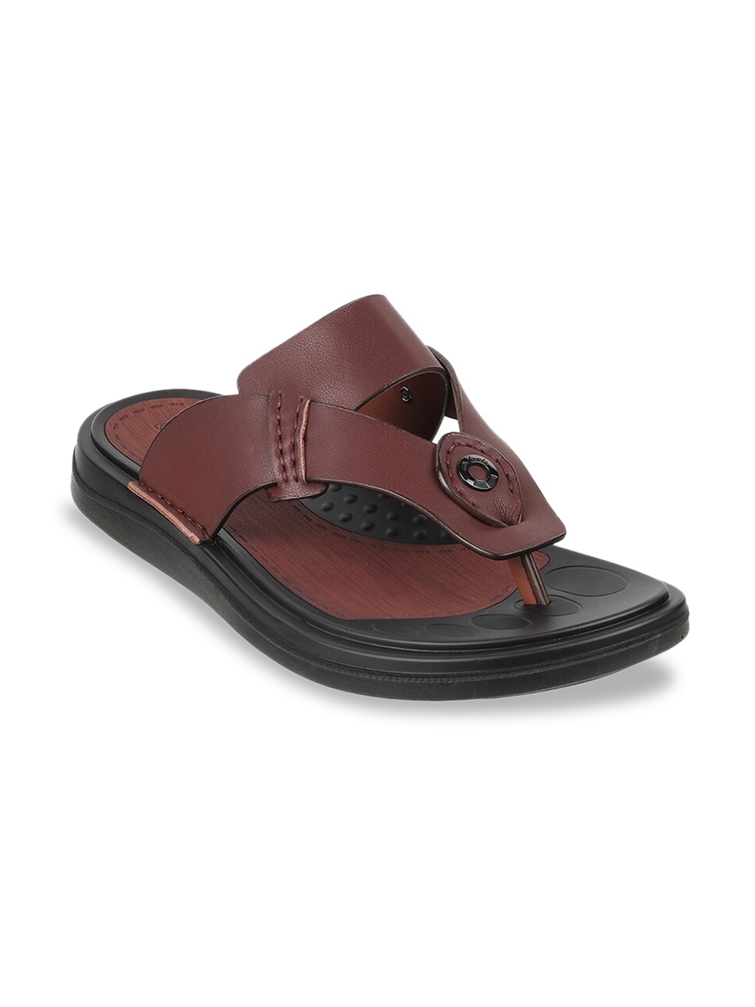 

DAVINCHI Men Comfort Sandals, Brown