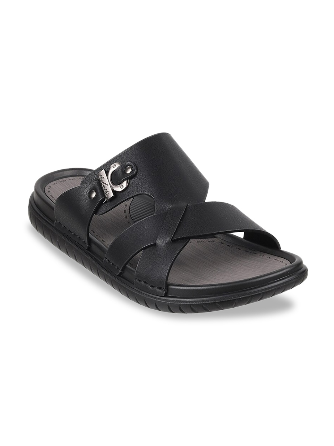 

DAVINCHI Men Comfort Sandals, Black
