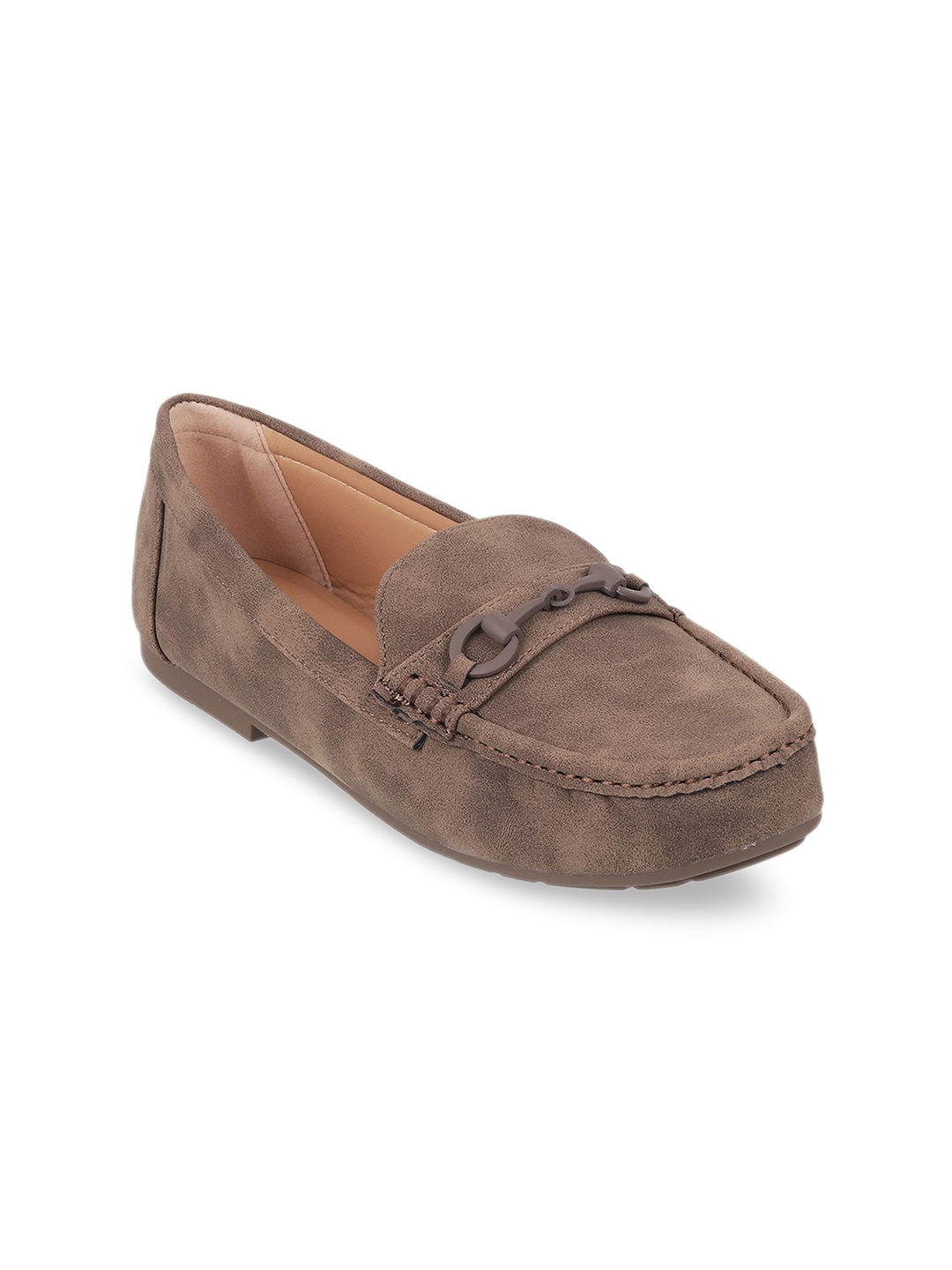 

Metro Women Synthetic Loafers, Brown