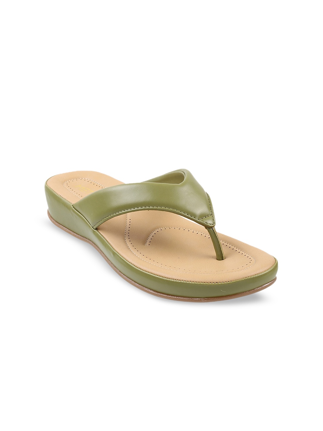 

Metro Women T-Strap Flats, Green