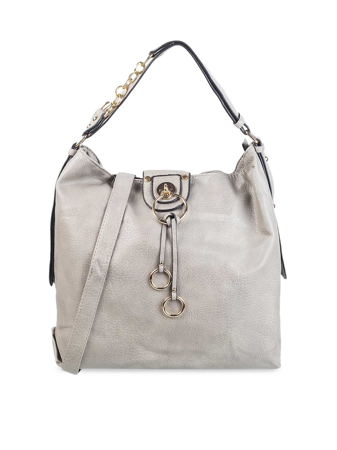 

WALKWAY by Metro Textured Shopper Hobo Bag, Grey