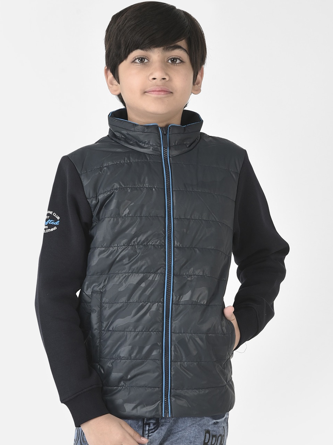

Crimsoune Club Boys Lightweight Puffer Jacket, Navy blue