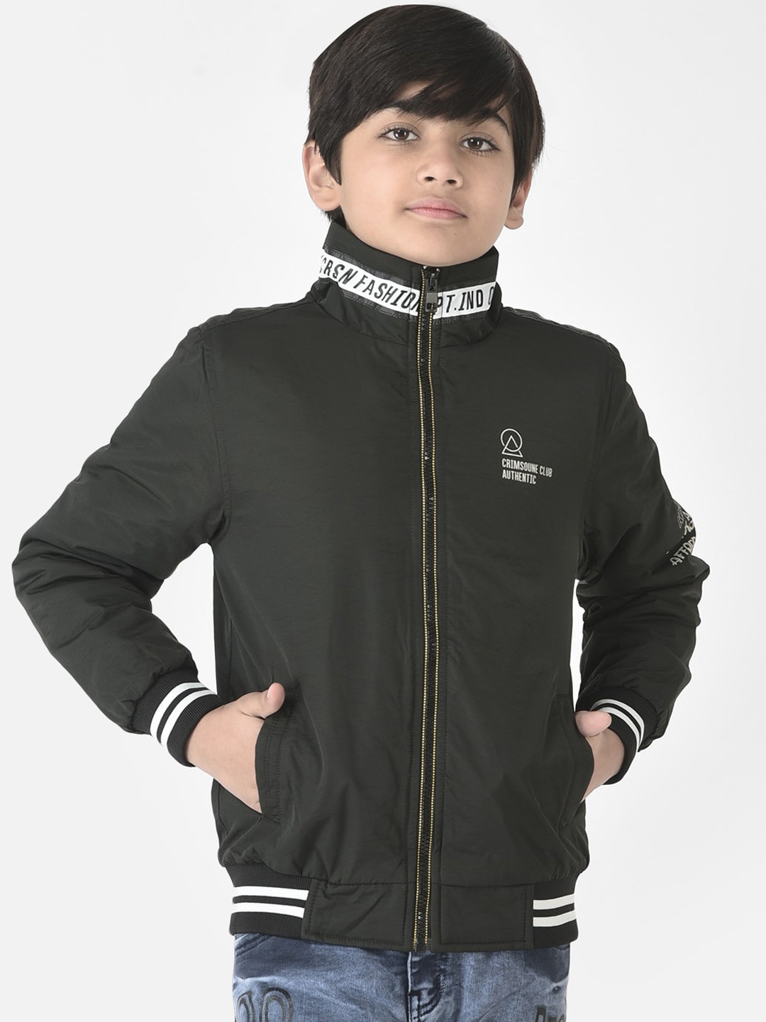 

Crimsoune Club Boys Lightweight Padded Jacket, Olive