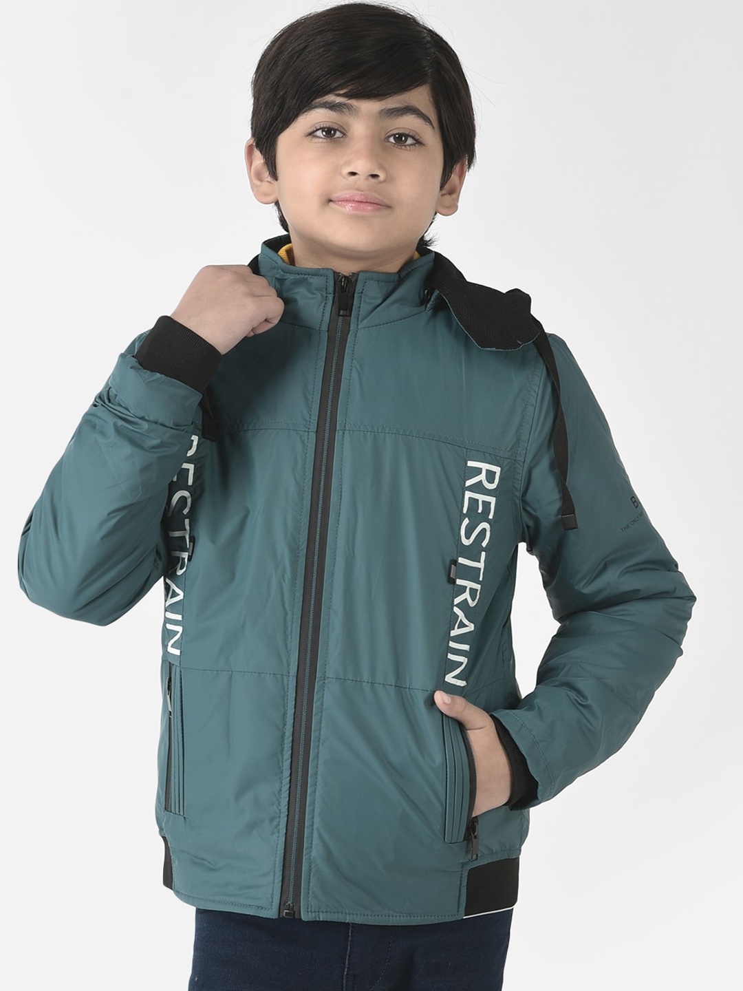 

Crimsoune Club Boys Lightweight Padded Jacket, Green