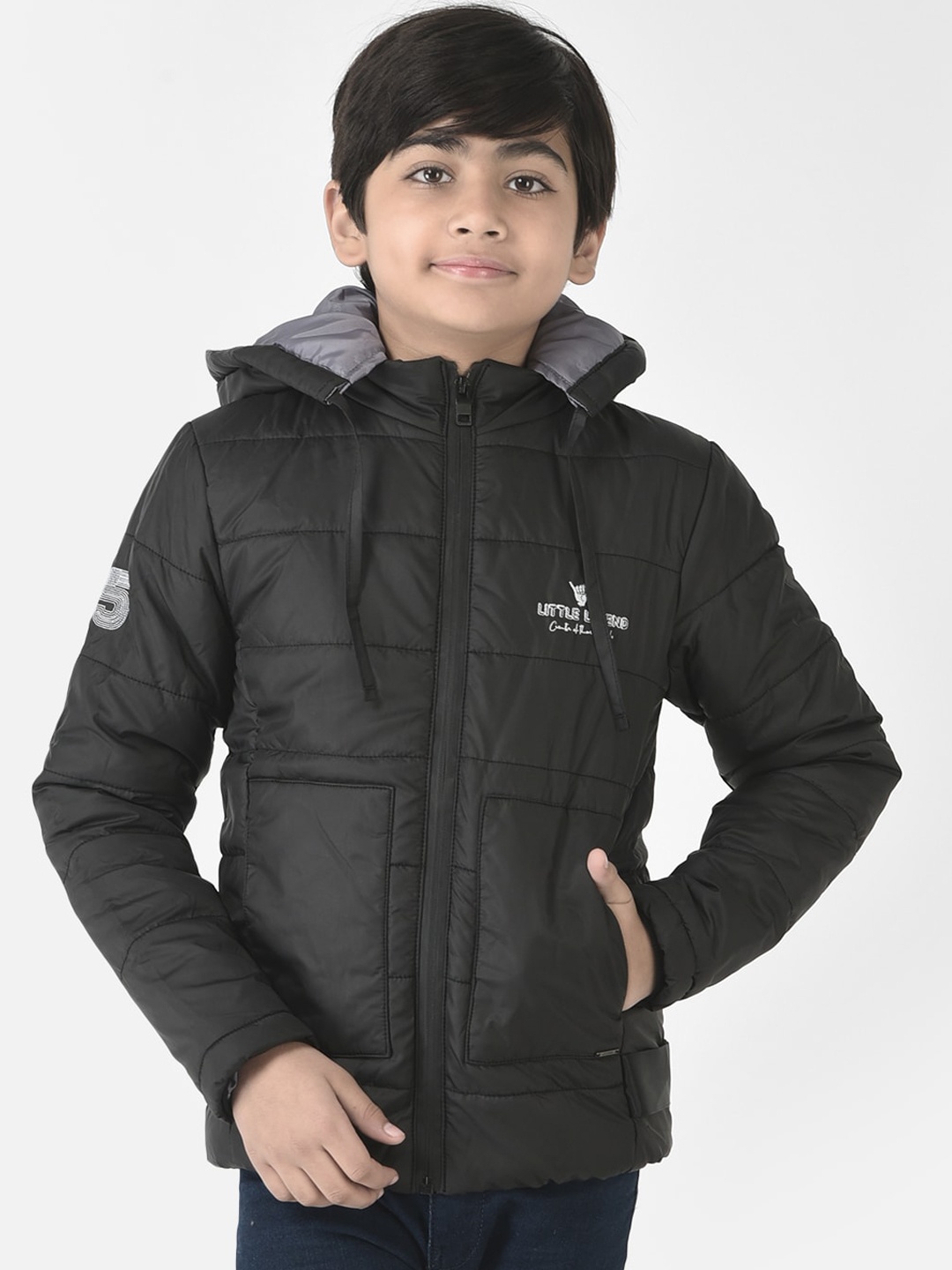 

Crimsoune Club Boys Lightweight Padded Jacket, Black