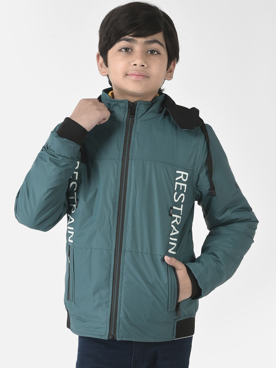 

Crimsoune Club Boys Lightweight Padded Jacket, Green