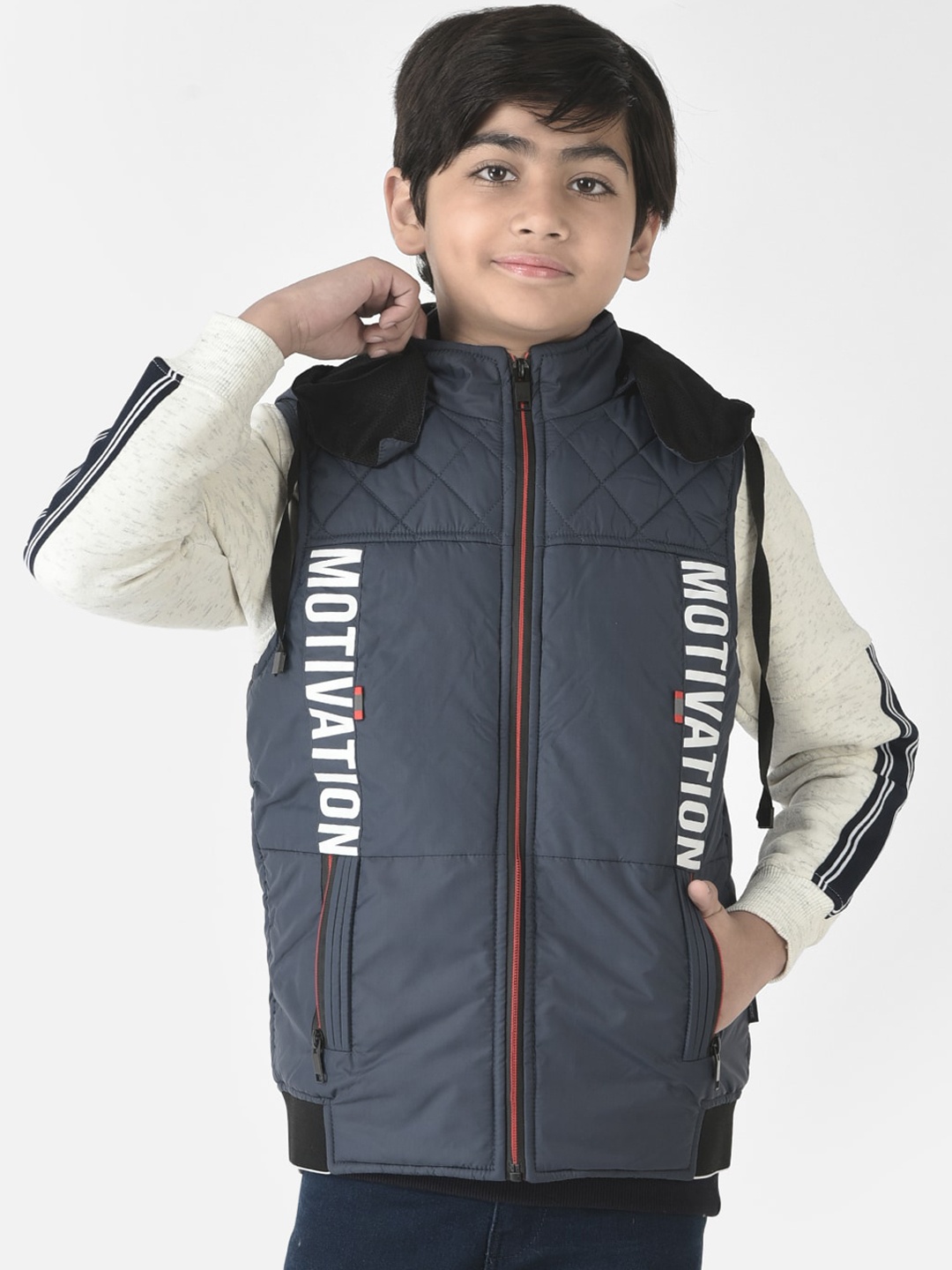 

Crimsoune Club Boys Navy Blue Lightweight Padded Jacket