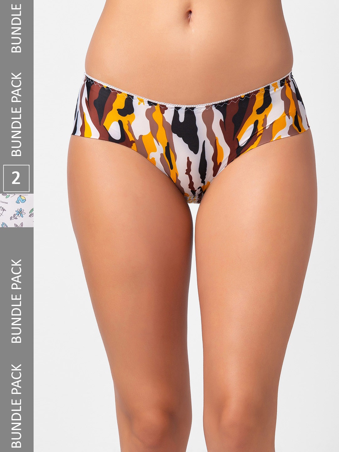 FashionRack Women Pack Of 2 Assorted Hipster Briefs