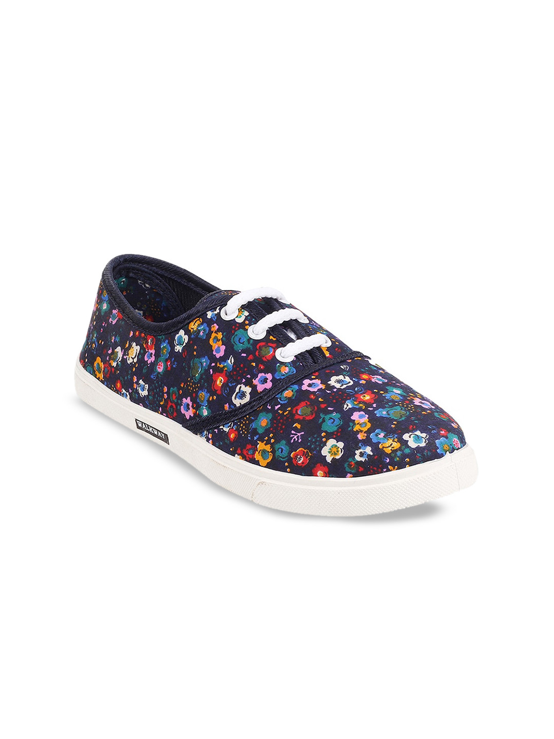 

WALKWAY by Metro Women Printed Sneakers, Navy blue