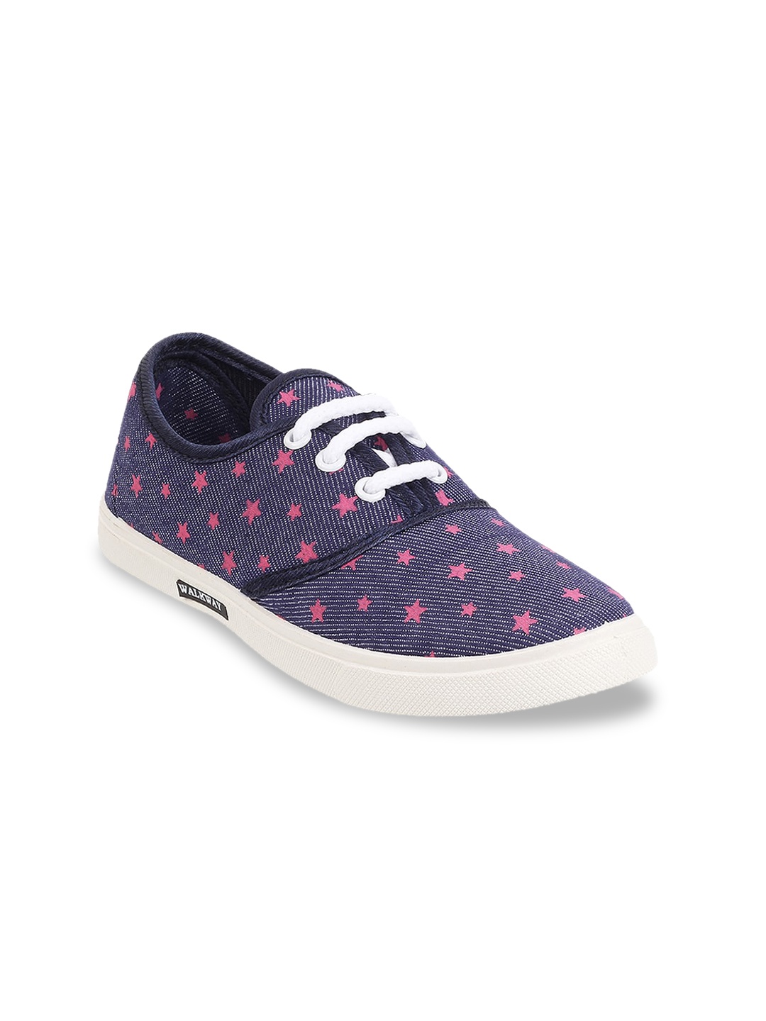 

WALKWAY by Metro Women Printed Sneakers, Navy blue