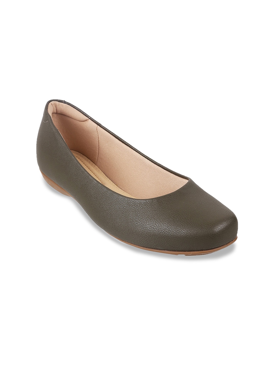 

J.FONTINI Women Ballerinas Flats, Olive