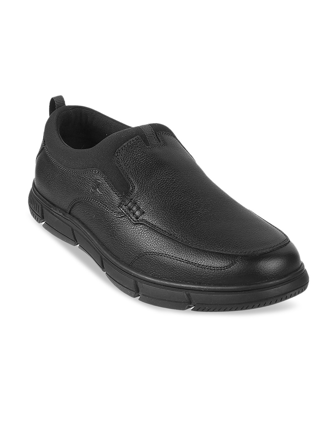 

Mochi Men Textured Loafers, Black