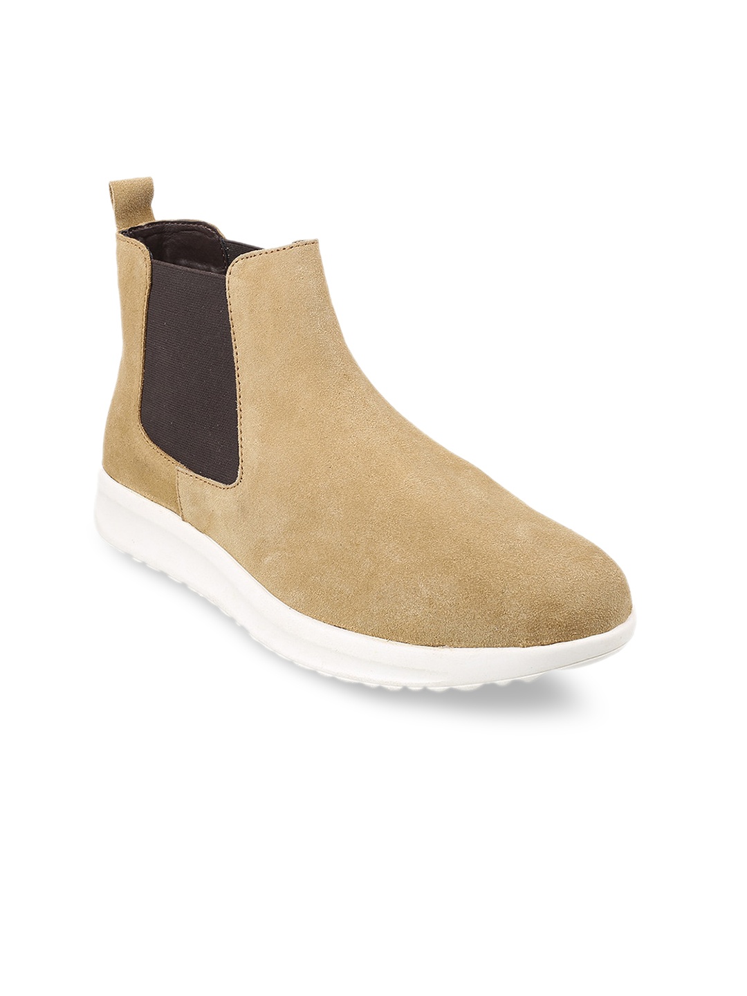 

Mochi Men Mid-Top Chelsea Boots, Beige