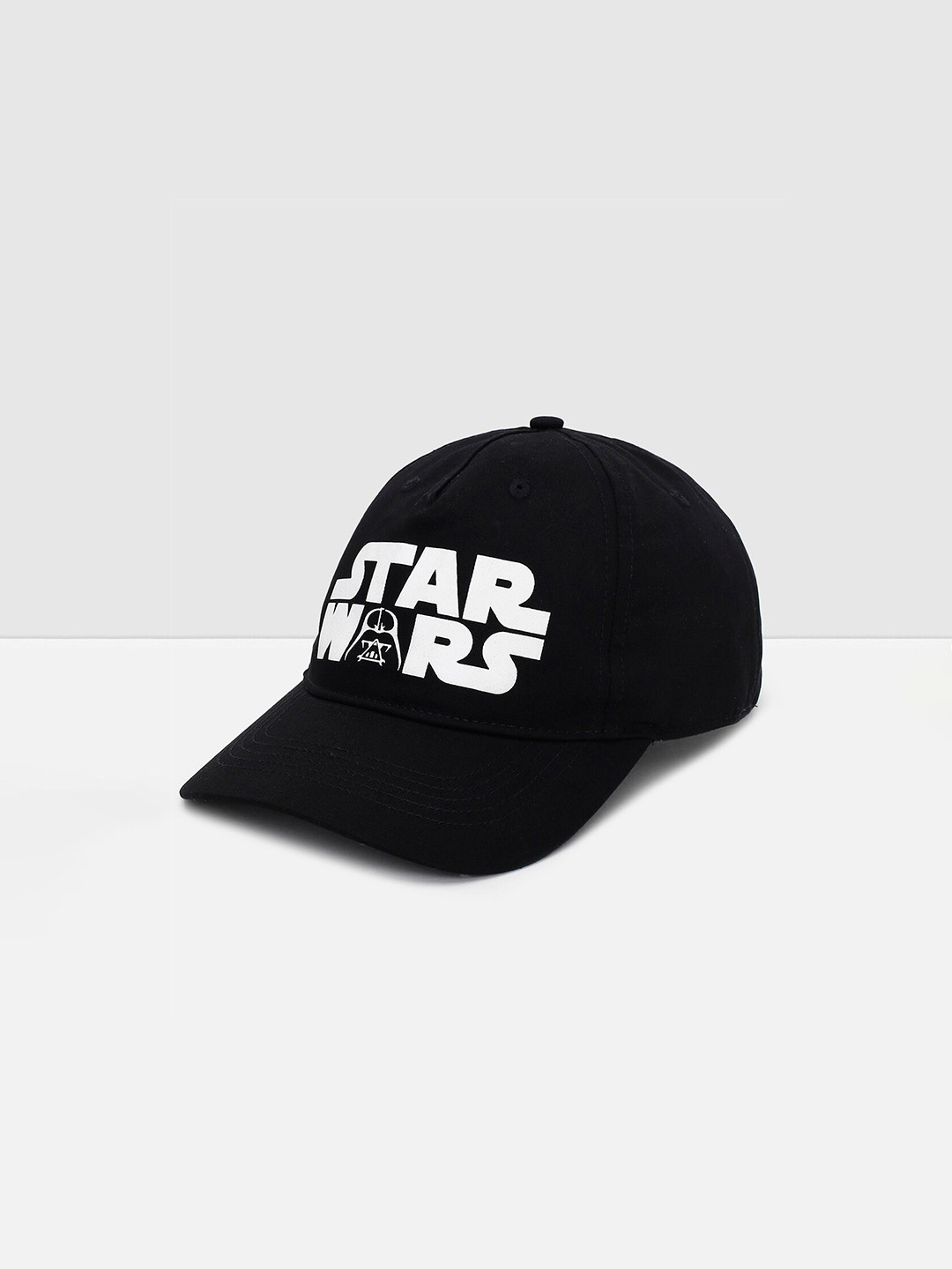 

max Men Printed Cotton Baseball Cap, Black