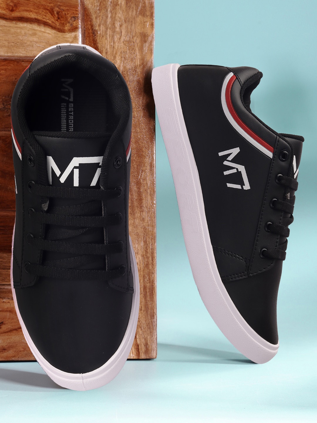 

M7 by Metronaut Men Lightweight Sneakers, Black
