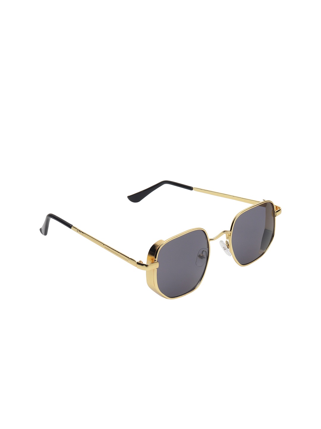 

ALIGATORR Other Sunglasses with UV Protected Lens AGR_GEO_G-BLK, Black