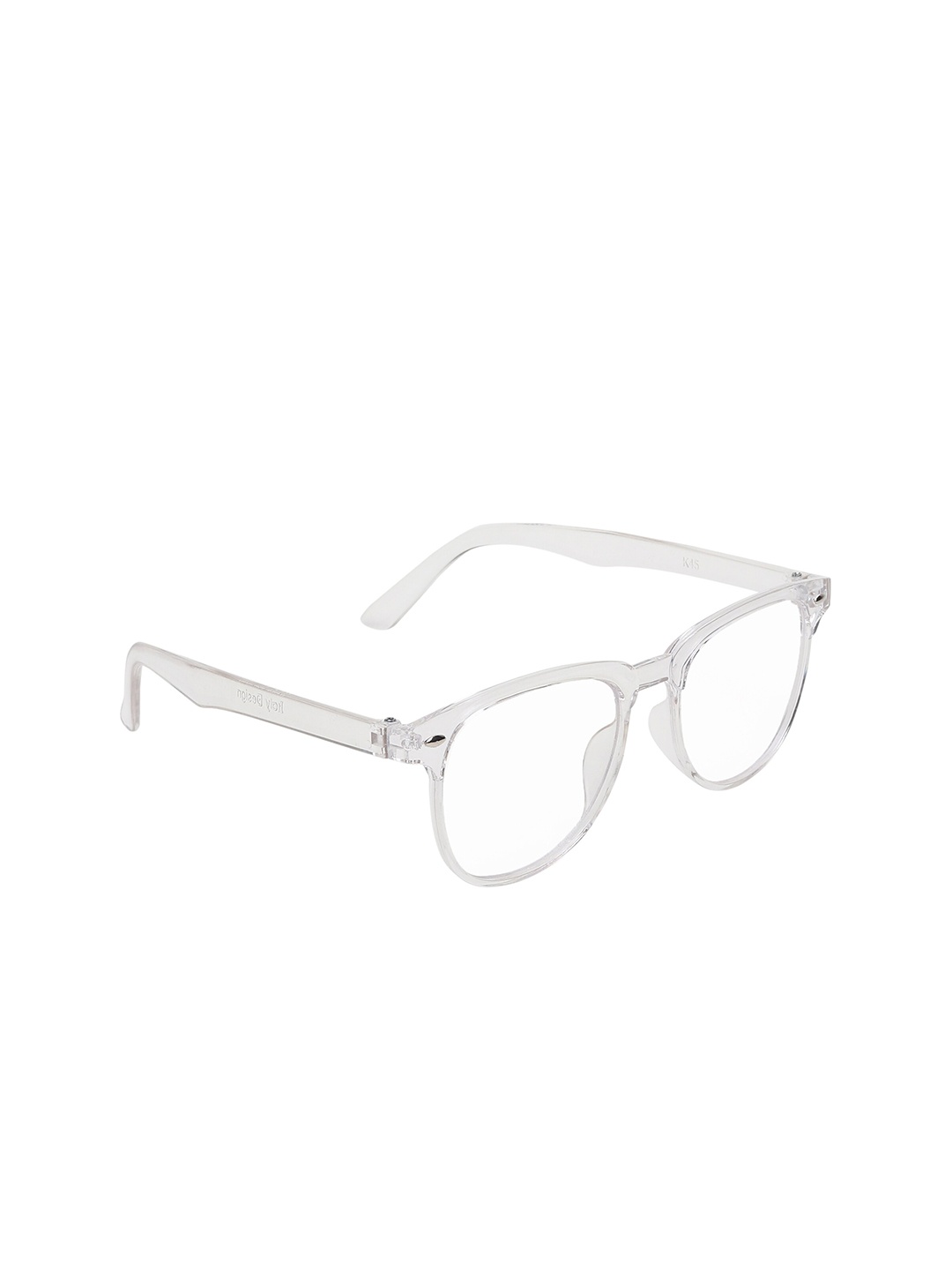 

ALIGATORR Unisex Lens & Wayfarer Sunglasses with UV Protected Lens, Transparent