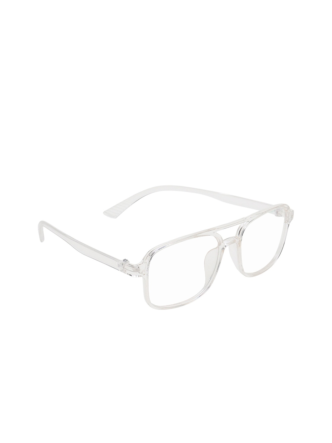 

ALIGATORR Unisex Lens & Other Sunglasses with UV Protected Lens AGR_QUATRA-CLR, Transparent