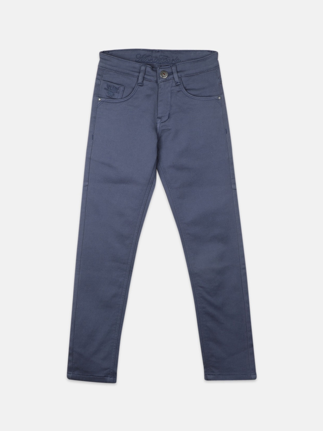 

Monte Carlo Boys Cotton Slim Fit Stretchable Jeans, Grey