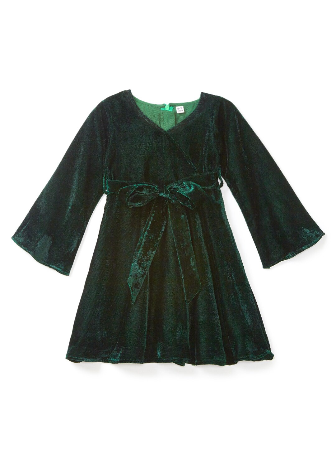 

HERE&NOW Velvet Dress, Green