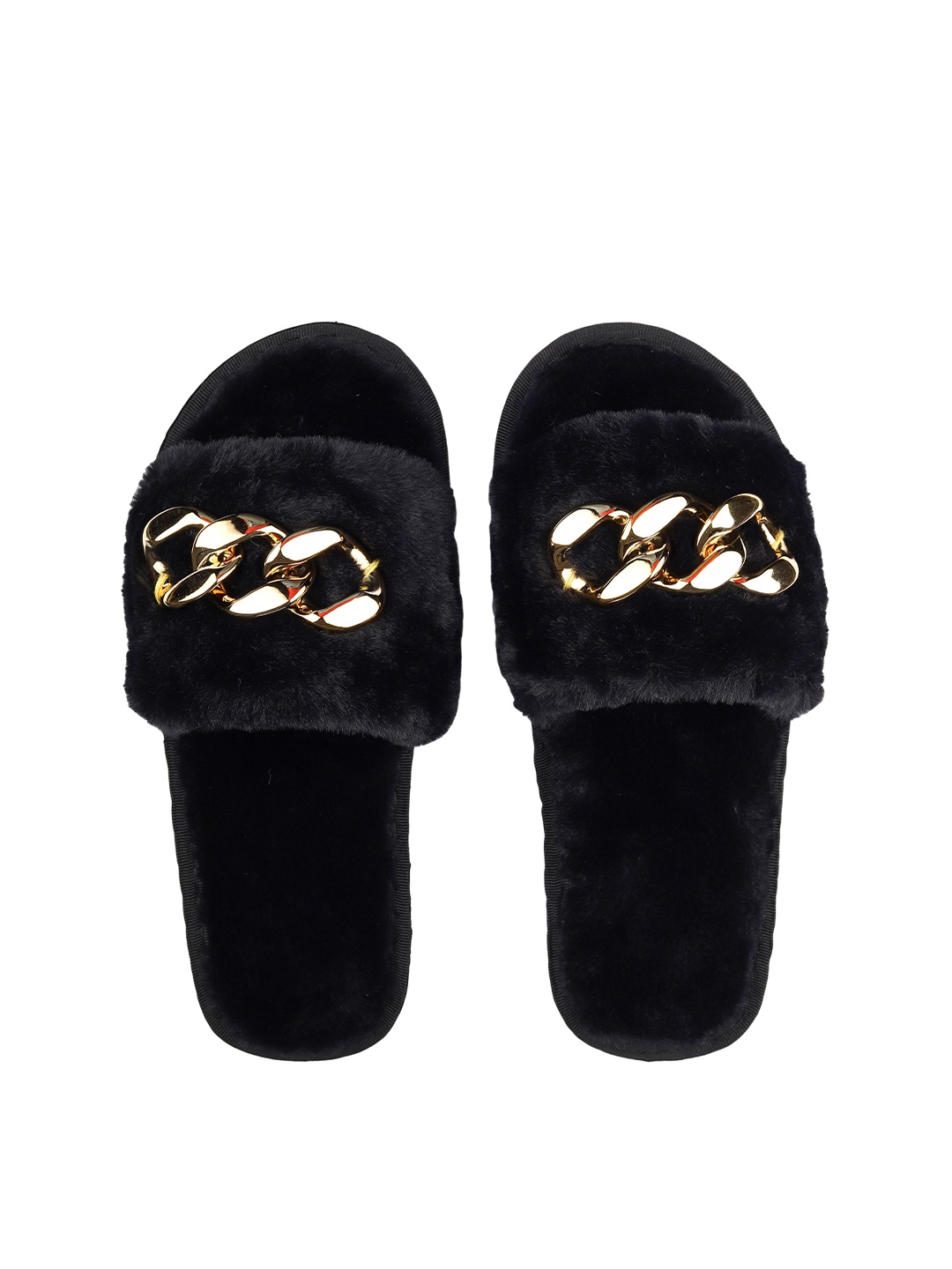 

CASSIEY Women Embellished Slip-On, Black