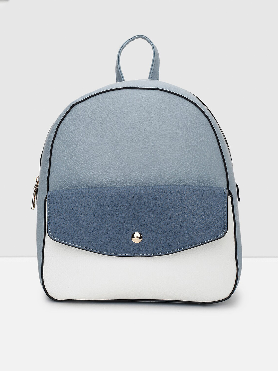

max Women Colourblocked Backpack, Blue