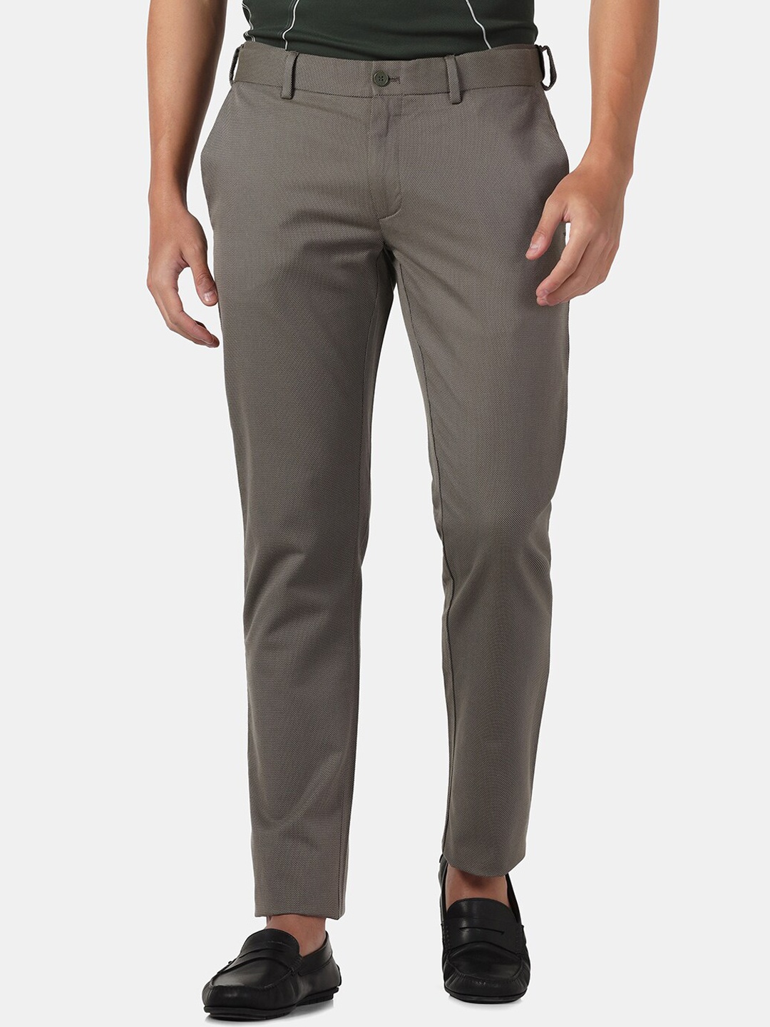 

Blackberrys Men Slim Fit Trousers, Olive