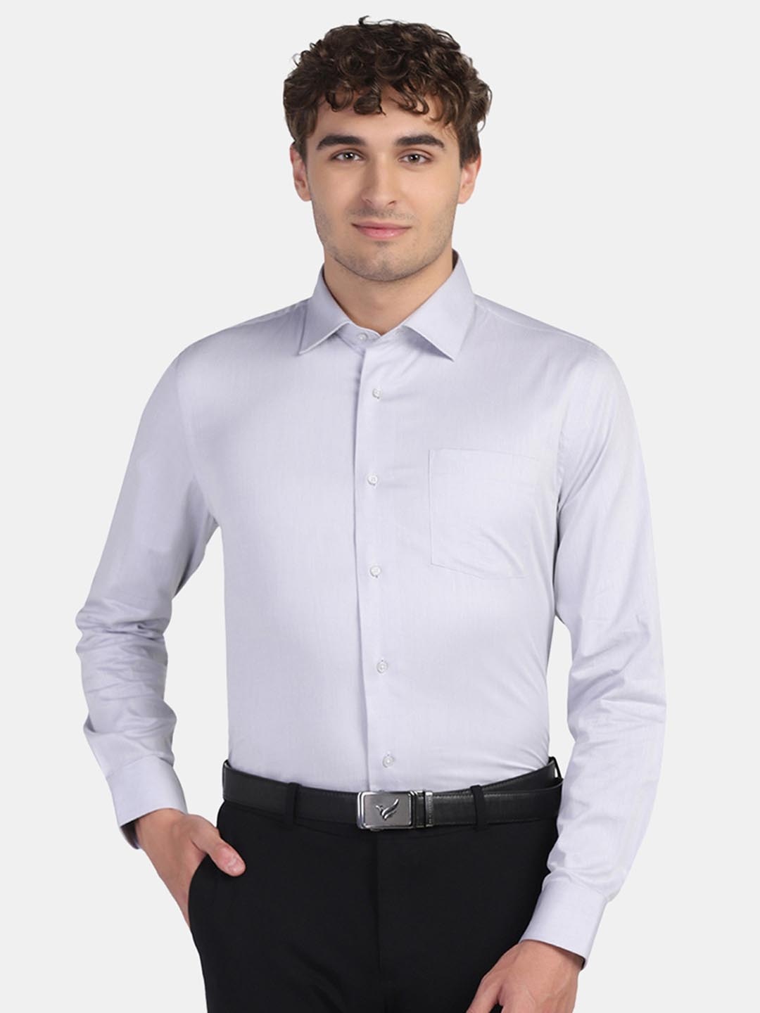 

Blackberrys Men Blue Slim Fit Casual Shirt