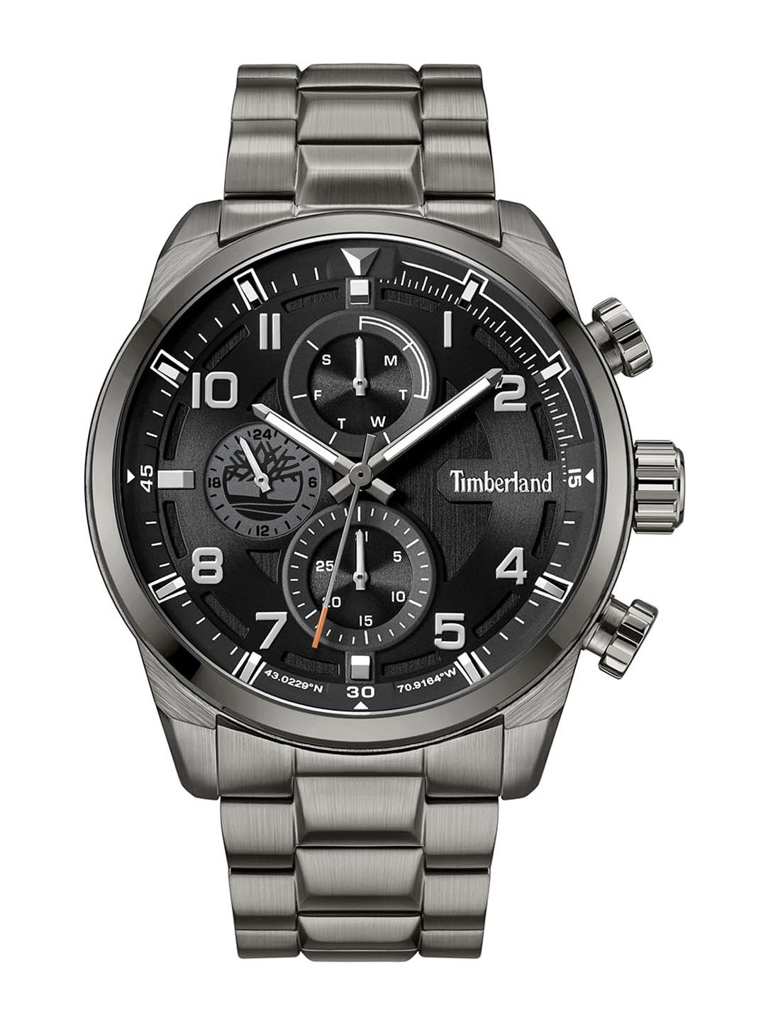 

Timberland HENNIKER II Men Chronograph Analogue Watch TDWGK2201104, Black