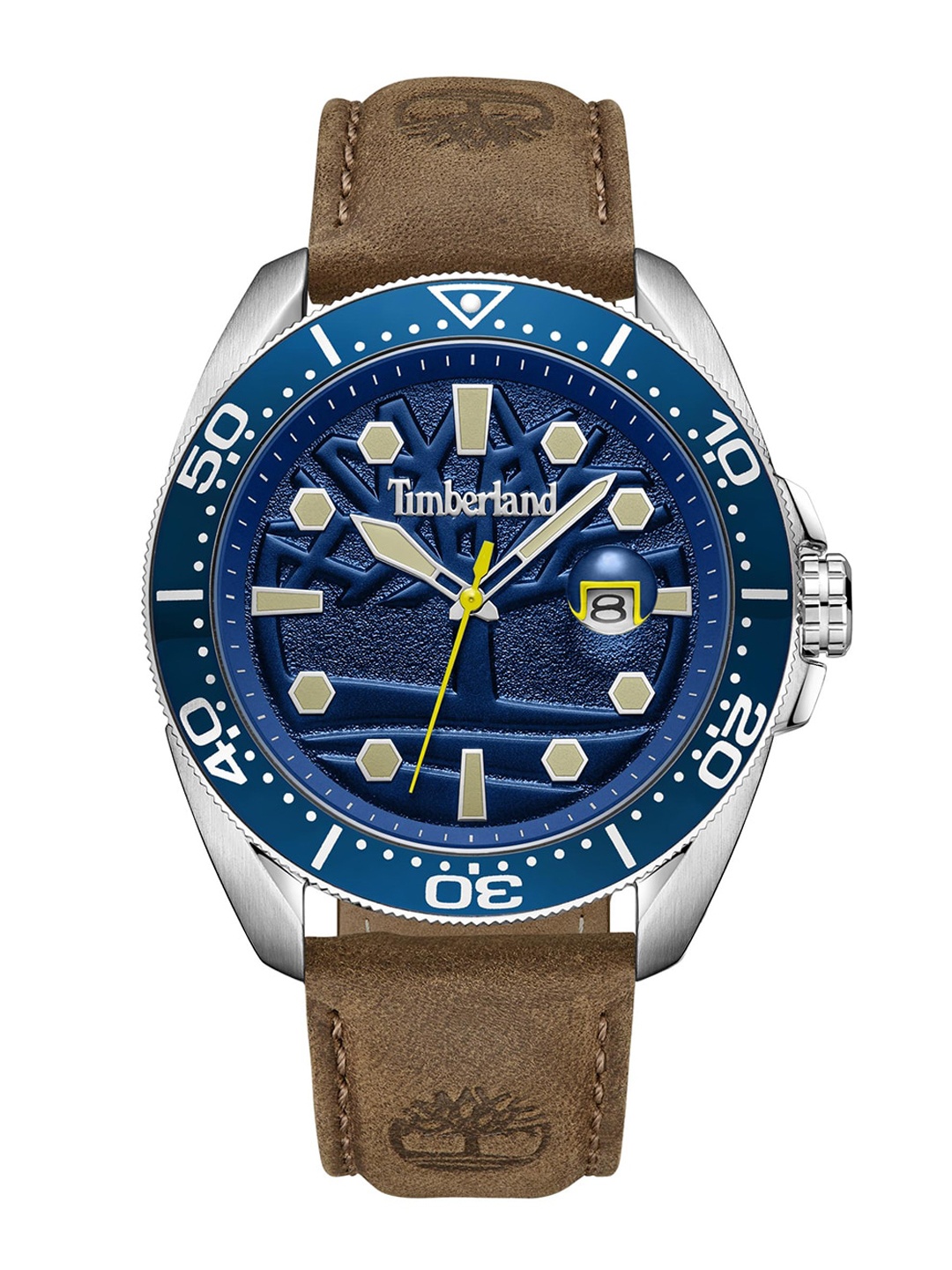 

Timberland Carrigan Men Leather Straps Analogue Watch TDWGB2230604, Blue