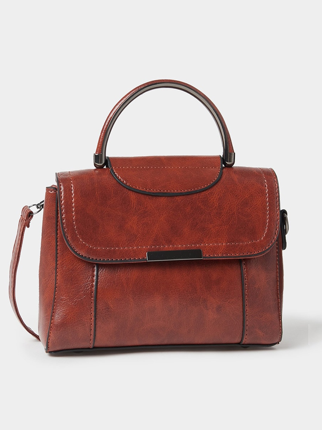 

Styli Structured Satchel, Brown