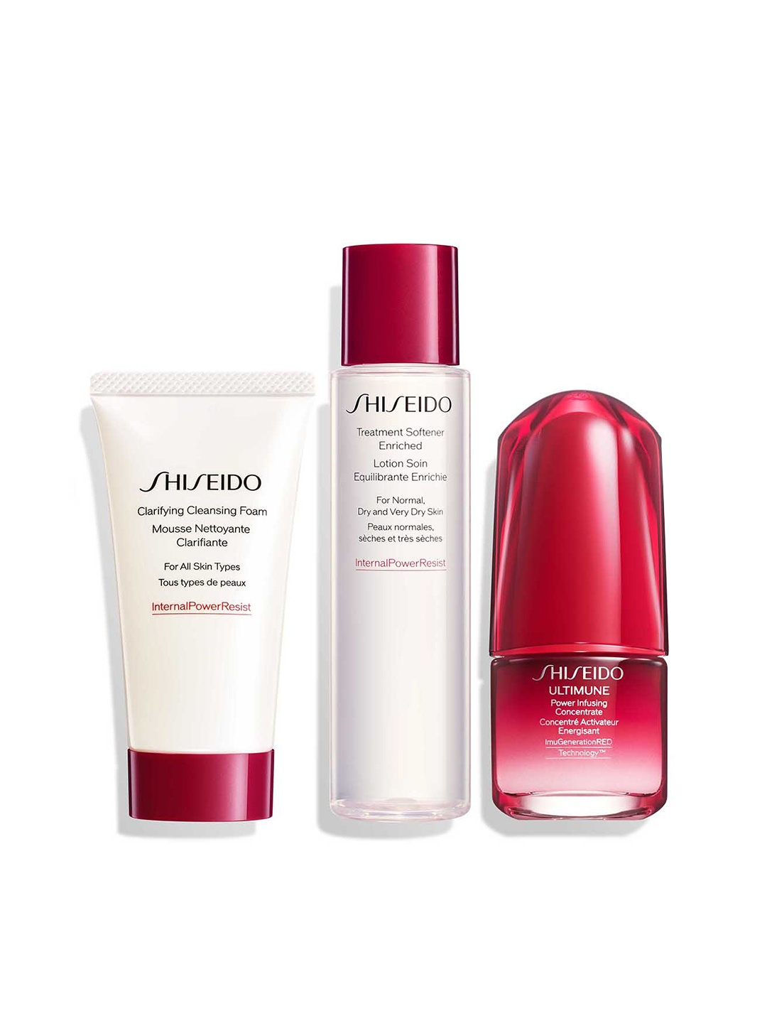 

SHISEIDO Essential Defence Trio, White