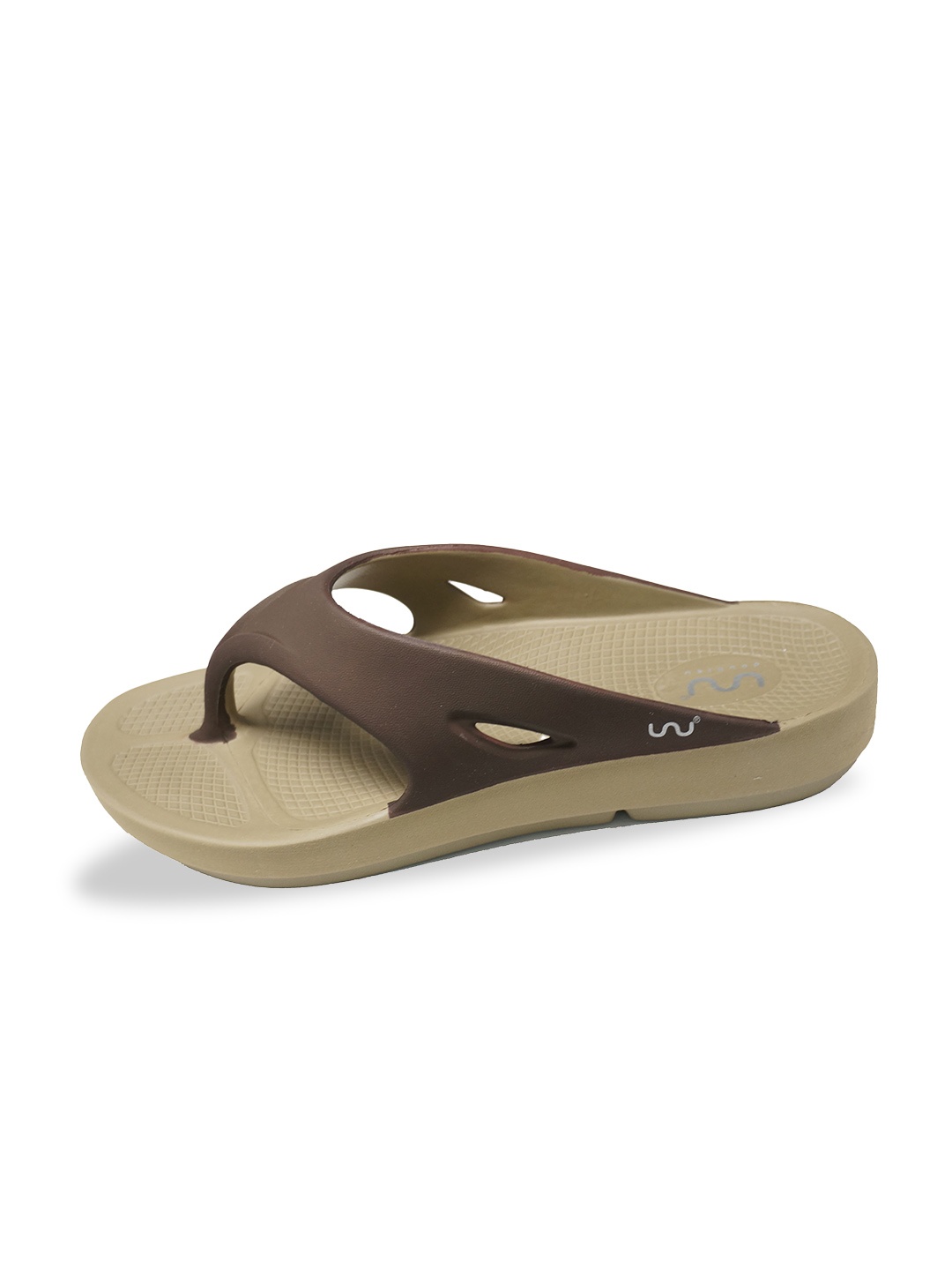 

Doubleu Men Light Weight EVA Thong Flip-Flops, Khaki