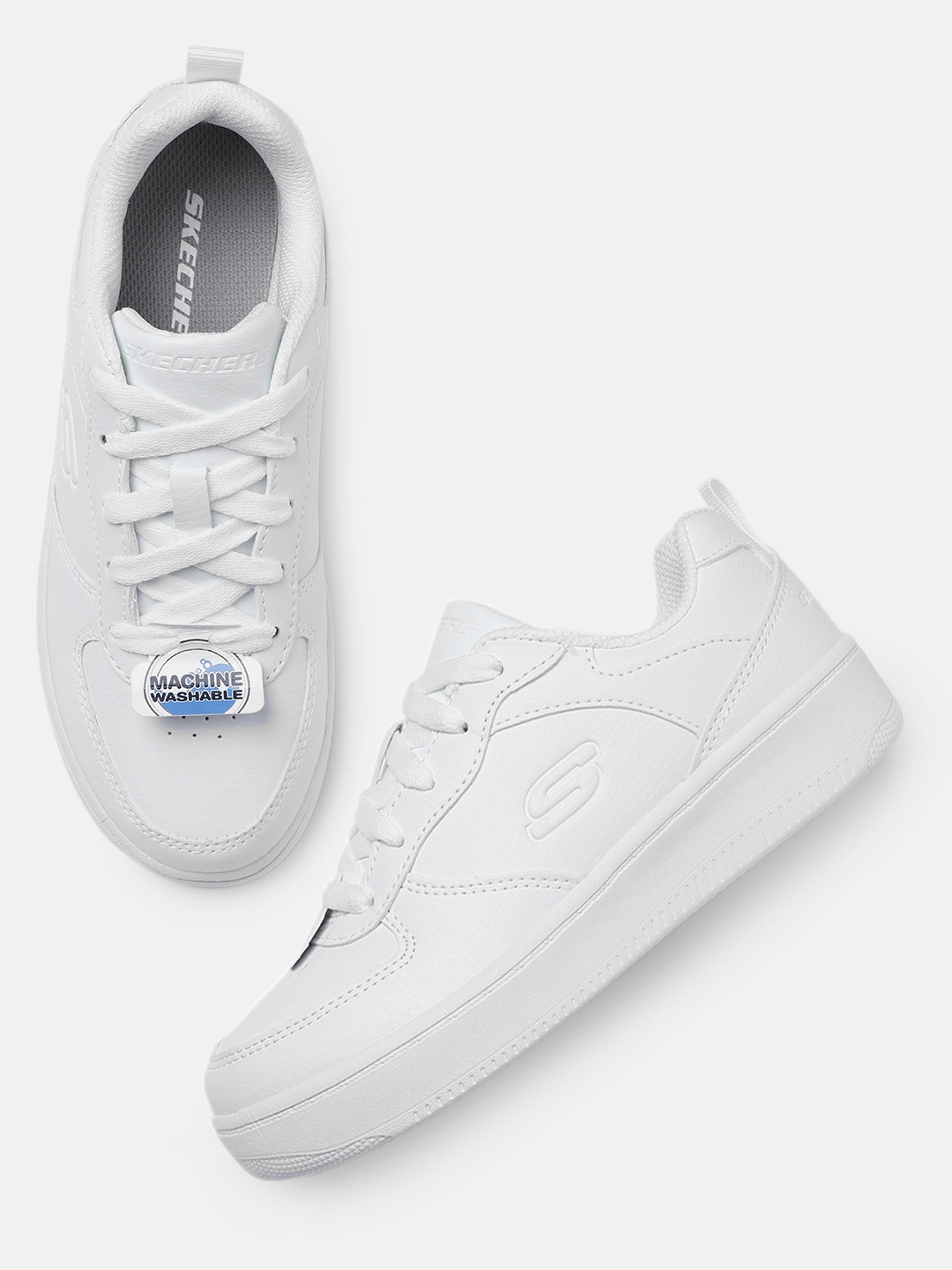 

Skechers Boys Court 92 Chill Street Sneakers, White