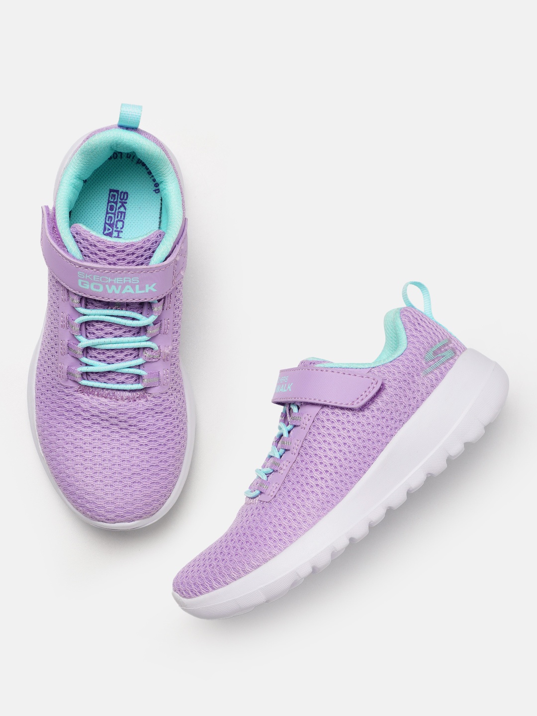 

Skechers Girls Textured Go Walk Joy Paradise Regular Shoes, Lavender
