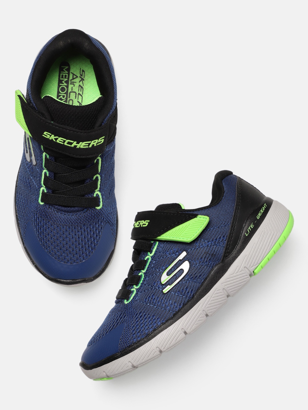 

Skechers Boys Woven Design Sneakers, Blue