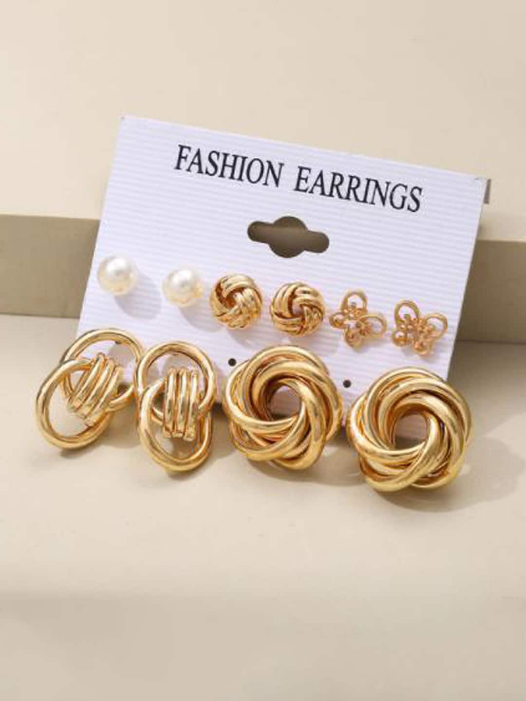 

Jewels Galaxy Set Of 5 Gold-Plated Jewellery Set