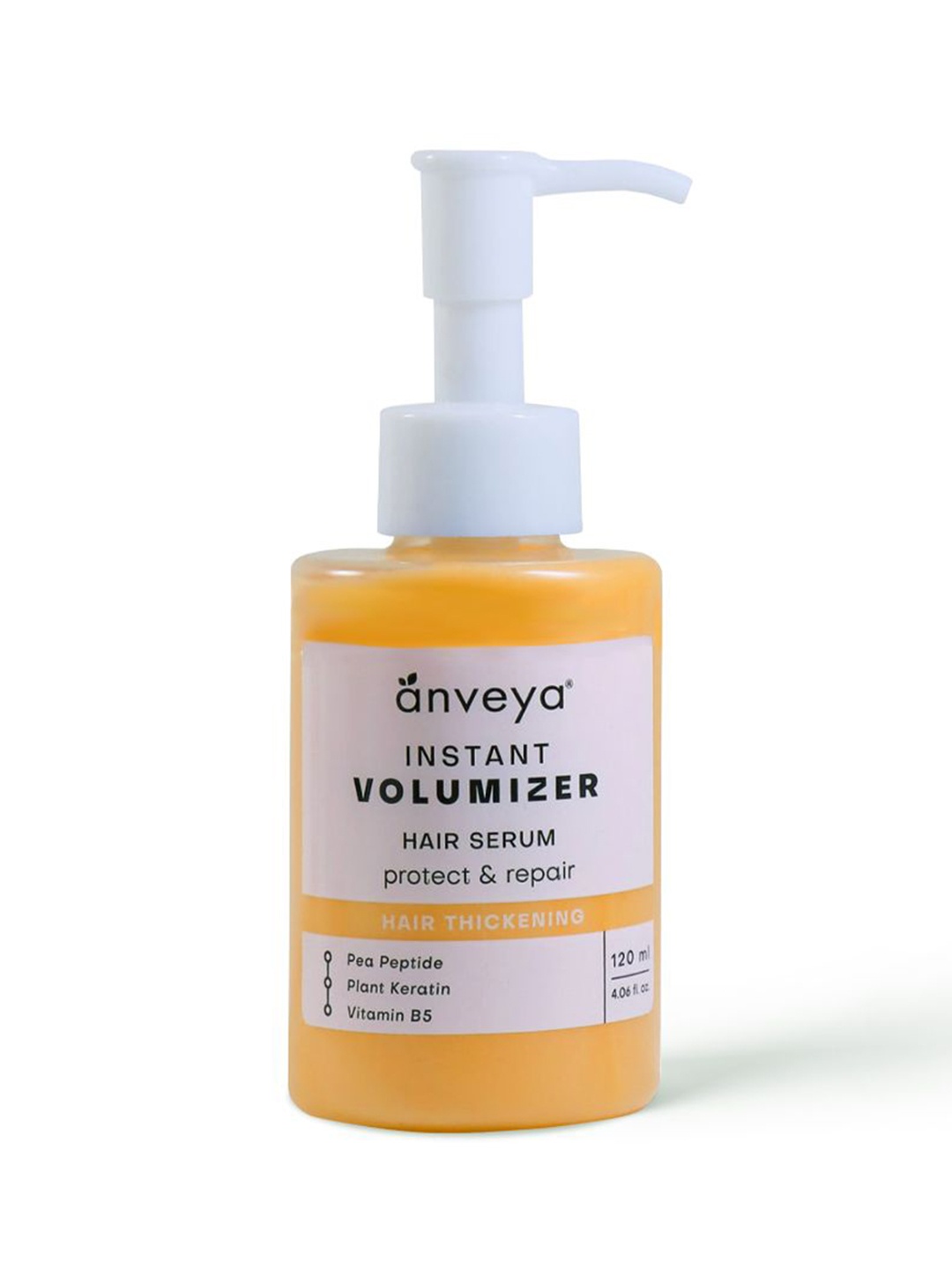 

anveya Instant Volumizer Keratin Hair Volume, Shine & Bouncy Hair Serum, Navy blue