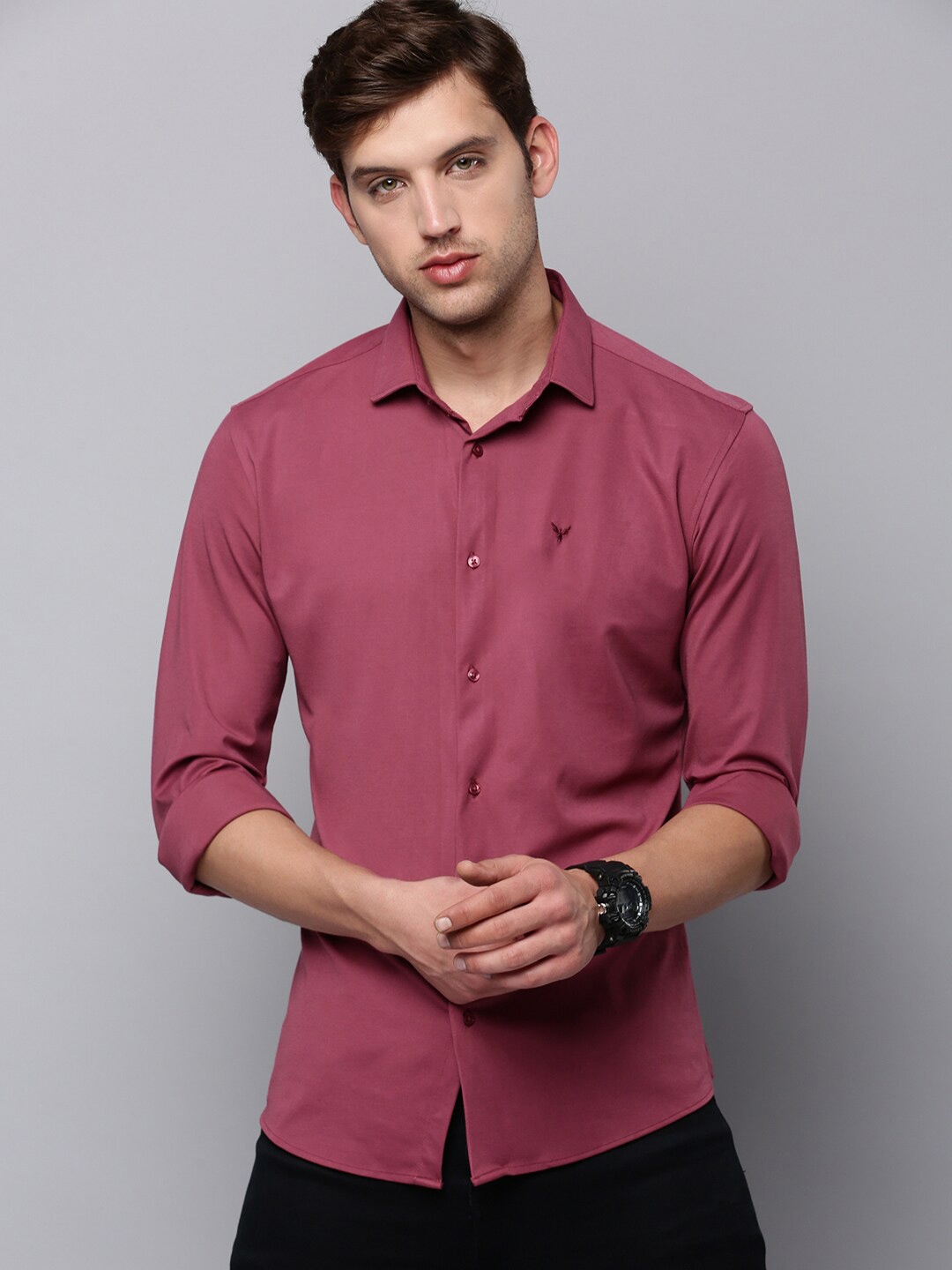 

SHOWOFF Men Casual Shirt, Mauve