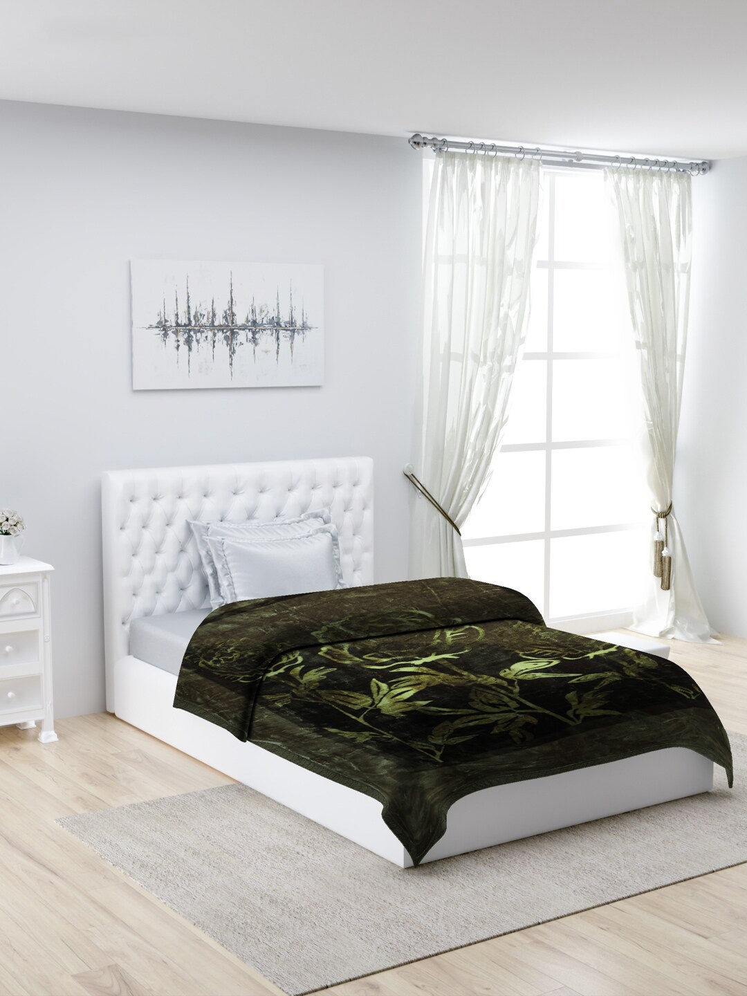 

Monte Carlo Mink Green Heavy Winter Single Bed Blanket