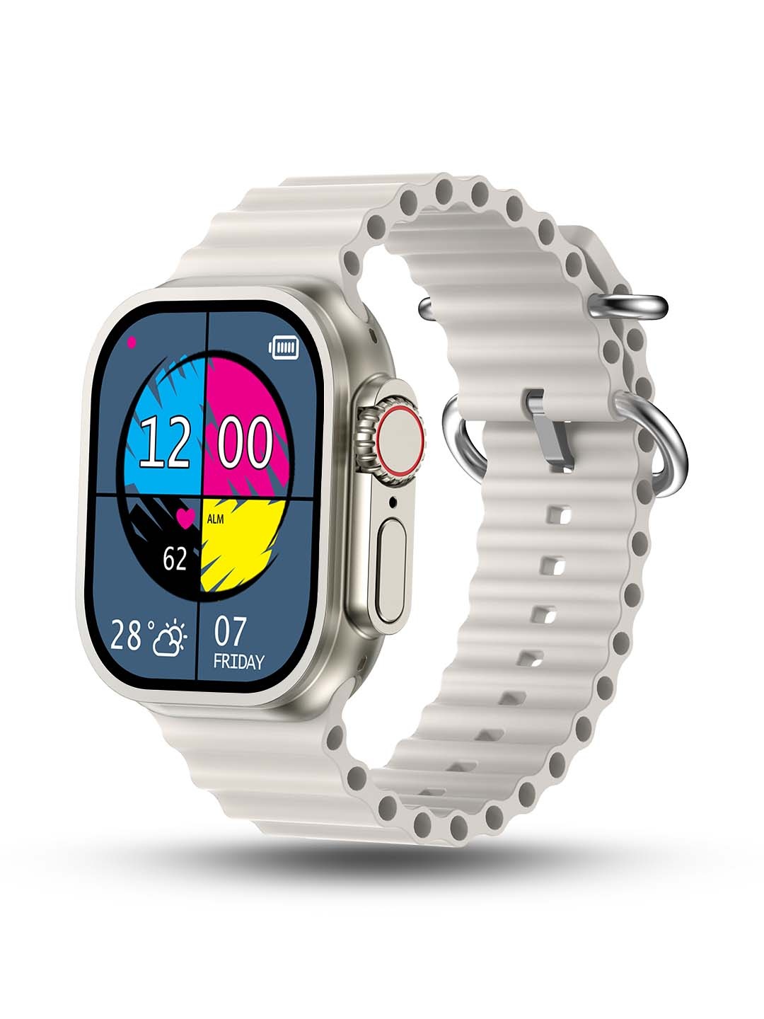 

pebble Cosmos Engage Smart Watch PFB37, White