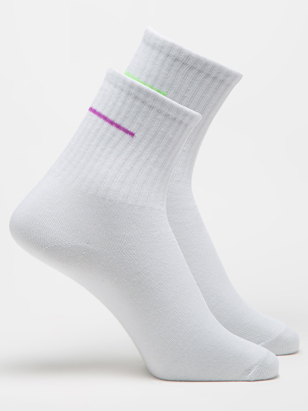 

J Style Women Pack Of 2 Assorted Above Ankle-Length Socks