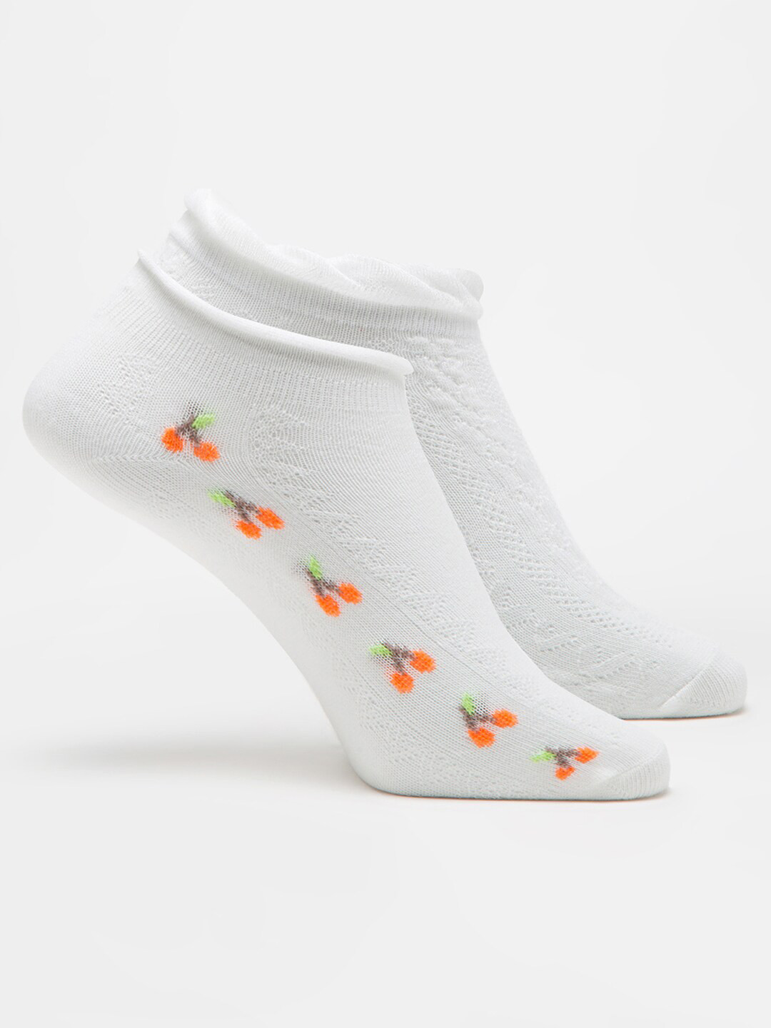 

J Style Women Pack Of 2 Assorted Ankle-Length Socks