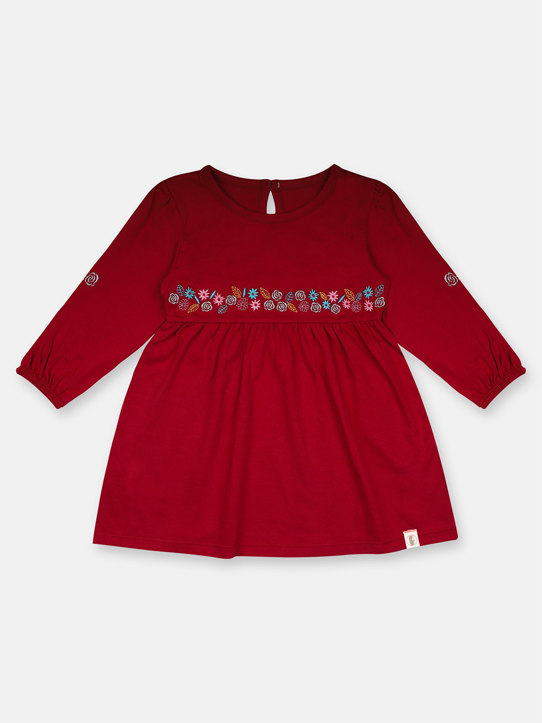 

Babysafe Cotton Dress, Fuchsia