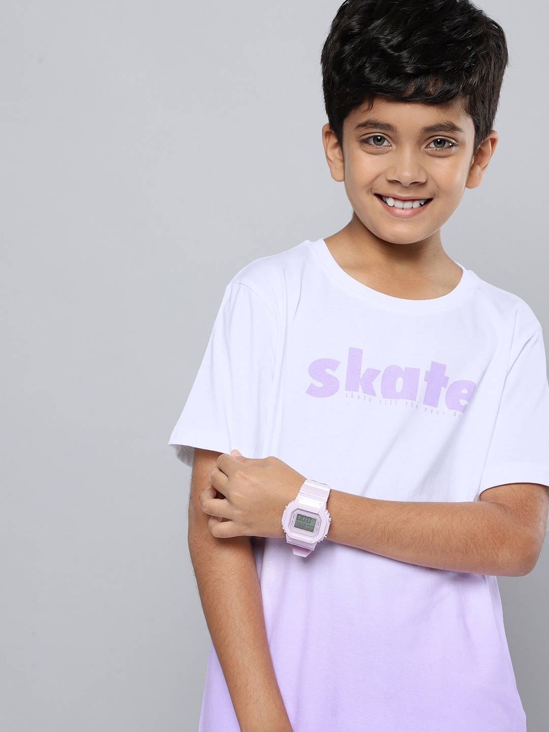 

HERE&NOW Boys Printed T-shirt, White