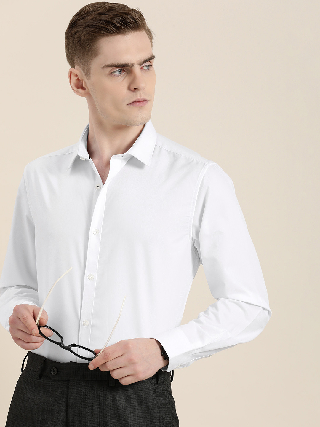 

INVICTUS Slim Fit Formal Shirt, White