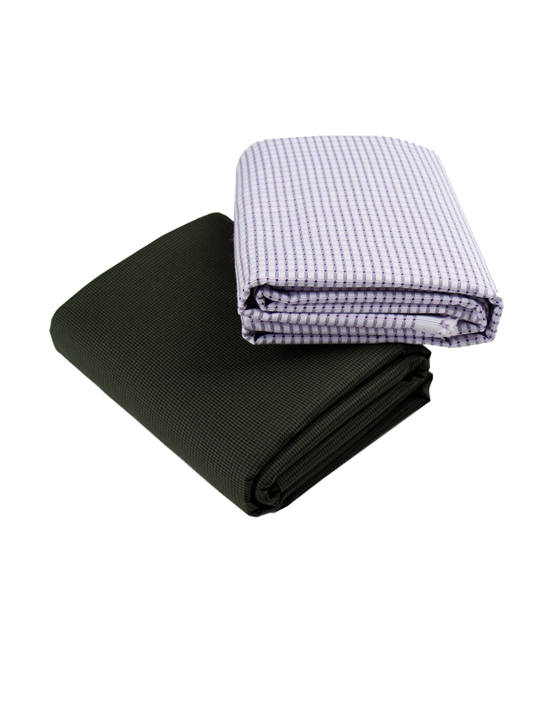 

Ramraj Men Cotton Shirt & Trouser Clothing Fabric Set, White