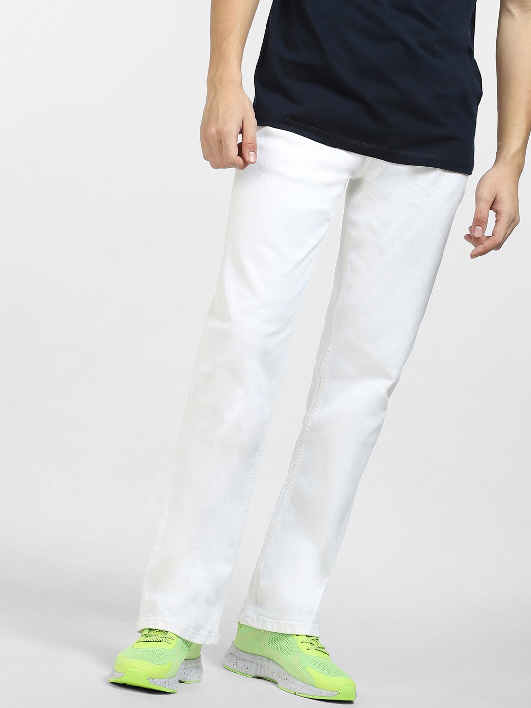 

Jack & Jones Men Low-Rise Jeans, White