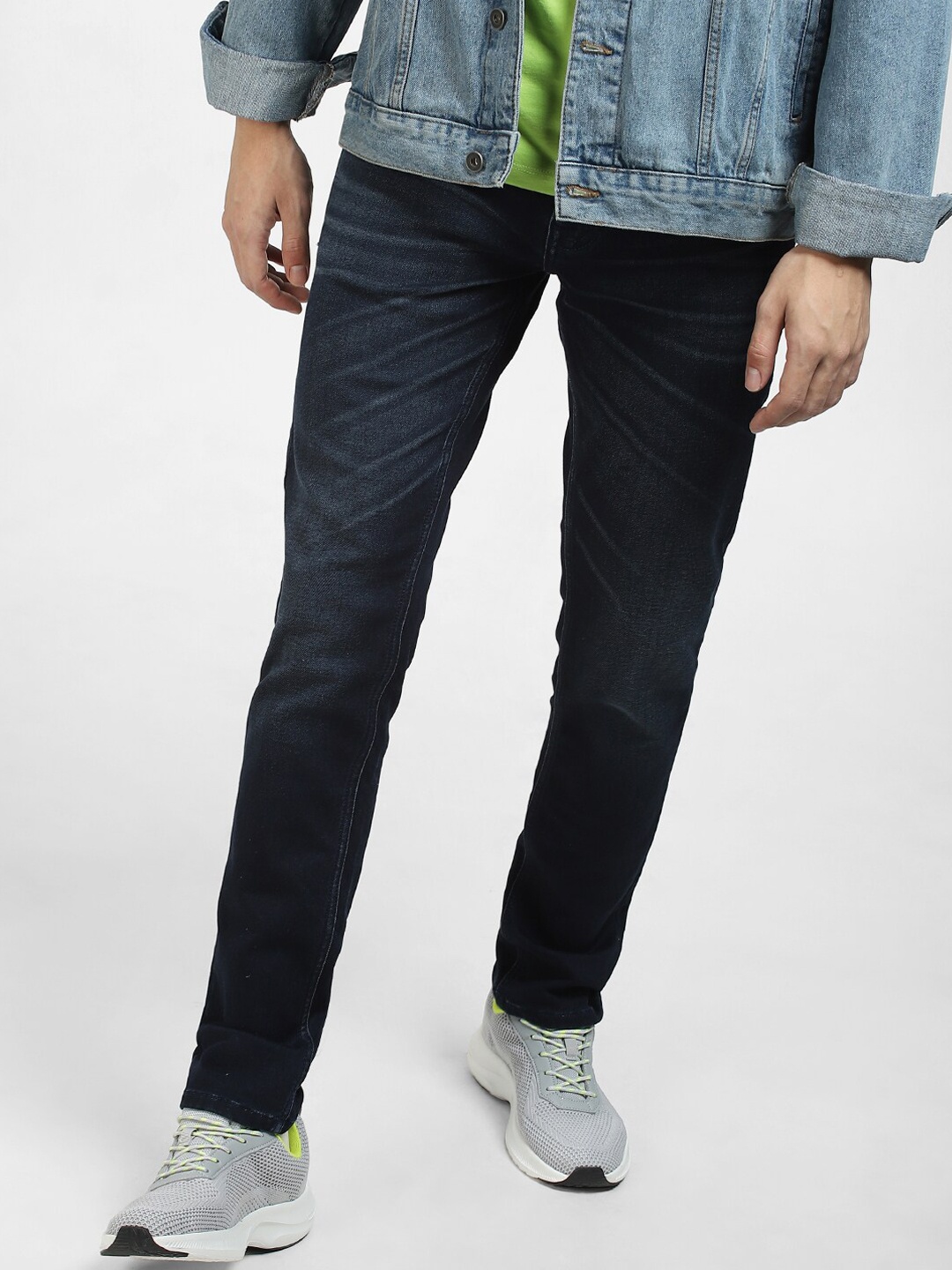

Jack & Jones Men Skinny Fit Low-Rise Jeans, Blue