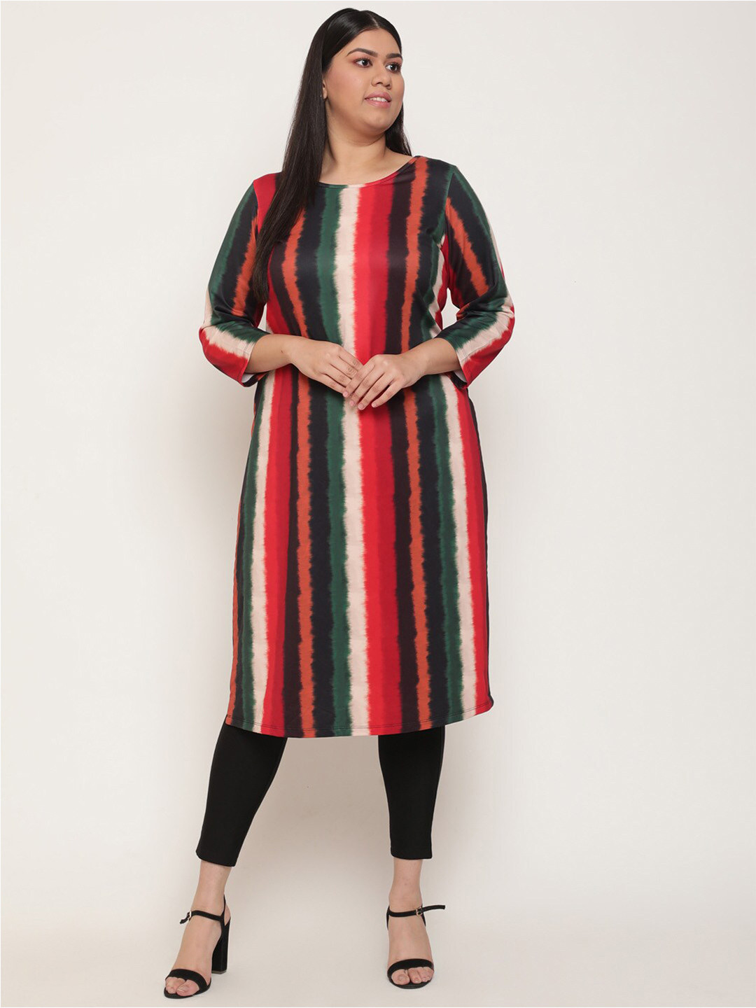 

Amydus Women Printed Kurta, Multi